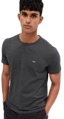 GAP MICRO LOGO Pánske tričko, tmavo sivá, veľkosť