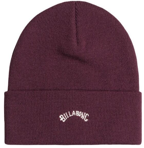 Billabong ARCH BEANIE Pánska čiapka, vínová, veľkosť UNI