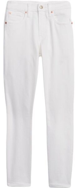 GAP SKINNY Dámske džínsy, biela, veľkosť