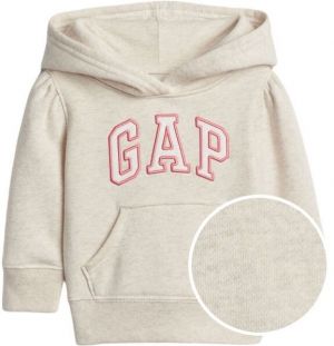 GAP LOGO Dievčenská mikina, béžová, veľkosť