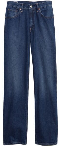 GAP 90S LOOSE Dámske džínsy, tmavo modrá, veľkosť