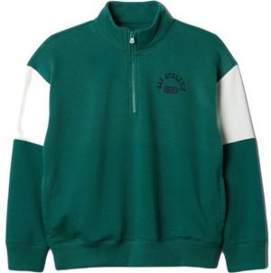 GAP HALF ZIP Chlapčenský sveter, zelená, veľkosť