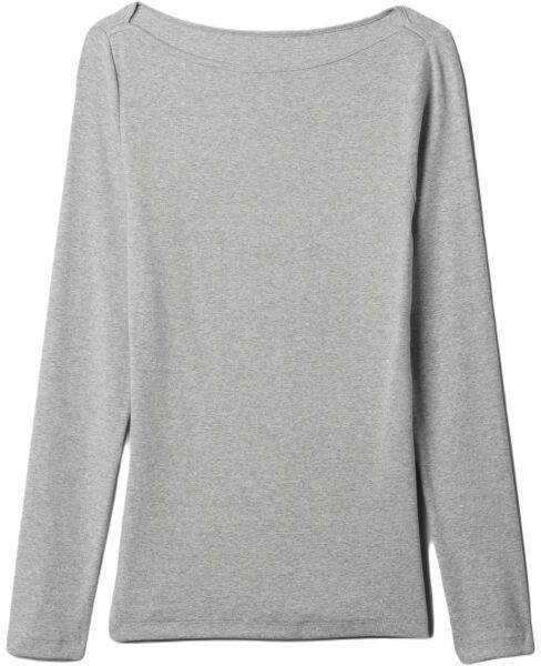 GAP MOD BATEAU Dámske tričko, sivá, veľkosť