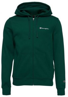 Champion SCRIPT SHOP Pánska mikina, tmavo zelená, veľkosť