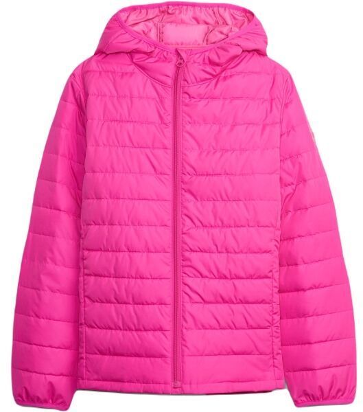 GAP V-FRCH PUFFER LOGO Dievčenská bunda, ružová, veľkosť