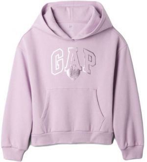 GAP FA24 LOGO Dievčenská mikina, fialová, veľkosť