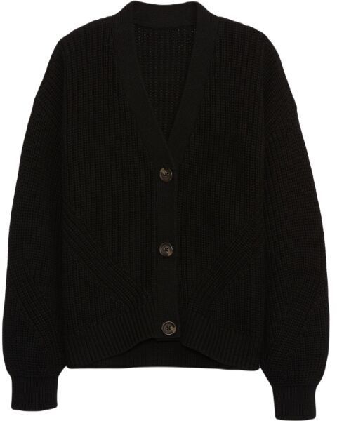 GAP V-BTTN FRONT Dievčenský sveter, čierna, veľkosť