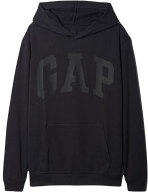 GAP LARGE TONAL LOGO Pánska mikina, čierna, veľkosť