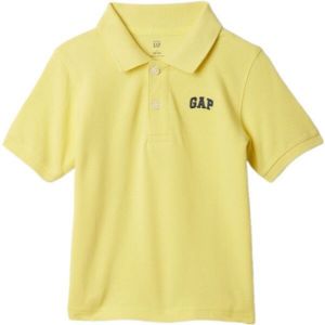 GAP LOGO PIQUE POLO Detské tričko, žltá, veľkosť
