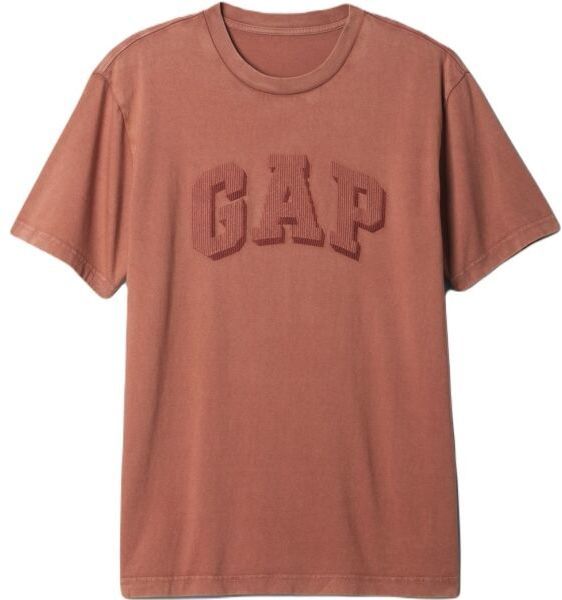 GAP INTL LOGO Pánske tričko, hnedá, veľkosť