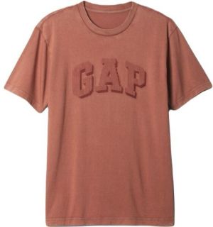 GAP INTL LOGO Pánske tričko, hnedá, veľkosť