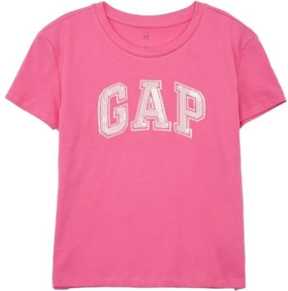 GAP BETTER LOGO Dievčenské tričko, ružová, veľkosť