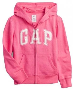 GAP LOGO FZ Dievčenská mikina, ružová, veľkosť