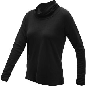 Sensor MERINO BLEND Dámsky rolák s dlhým rukávom, čierna, veľkosť