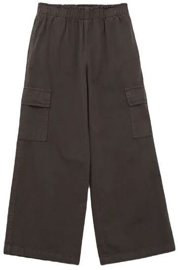 GAP WOV WIDE LEG Dievčenské nohavice, čierna, veľkosť