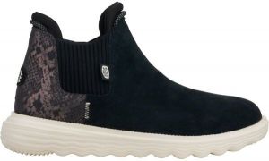 HEY DUDE BRANSON W SUEDE NOVELTY Dámska obuv, čierna, veľkosť