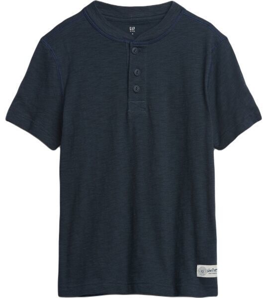 GAP V-SS HENLEY Chlapčenské tričko, tmavo modrá, veľkosť