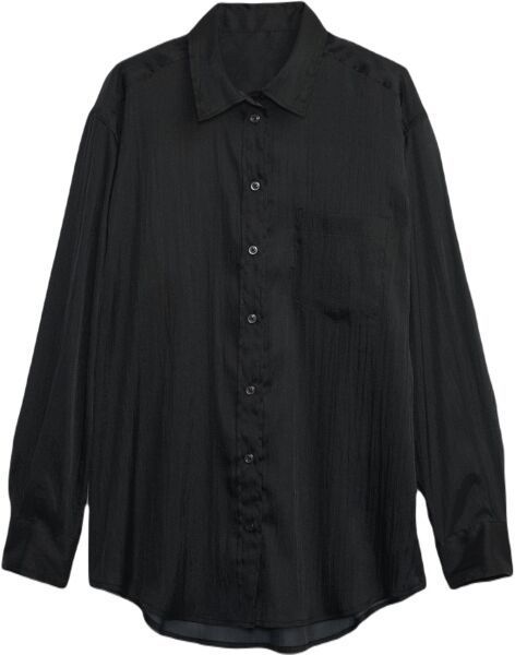 GAP BIG Dámska košeľa, čierna, veľkosť