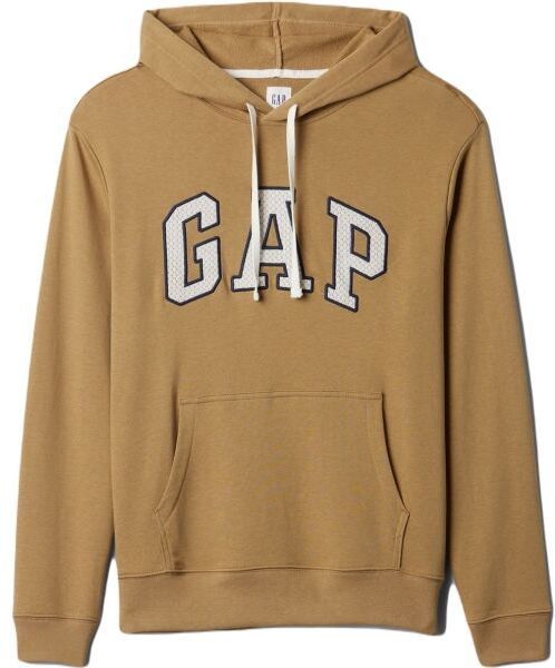 GAP V-INT HERITAGE NOVELTY LOGO Pánska mikina, hnedá, veľkosť