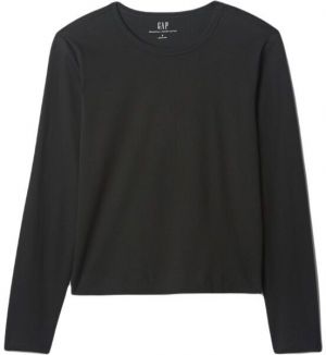 GAP LS VINTAGE Dámske tričko, čierna, veľkosť