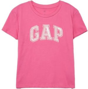 GAP BETTER LOGO Dievčenské tričko, ružová, veľkosť