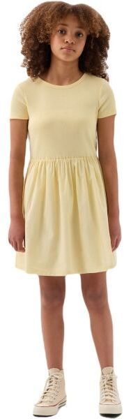 GAP SS K2W Dievčenské šaty, žltá, veľkosť