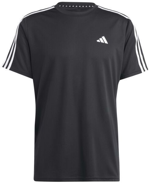 adidas TRAIN ESSENTIALS 3-STRIPES TEE Pánske tréningové tričko, čierna, veľkosť