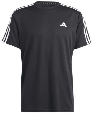 adidas TRAIN ESSENTIALS 3-STRIPES TEE Pánske tréningové tričko, čierna, veľkosť