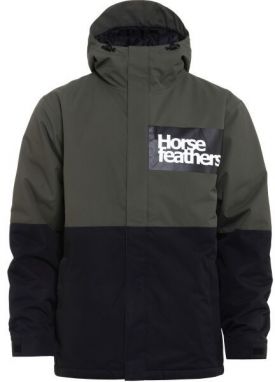 Horsefeathers CITADEL Pánska lyžiarska/snowboardová bunda, čierna, veľkosť