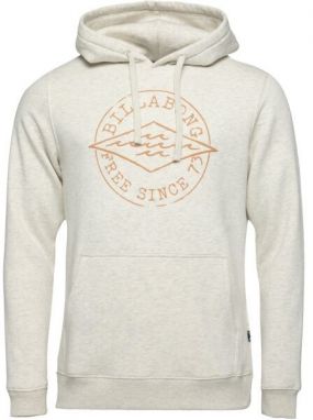 Billabong BIG DAVE PO Pánska mikina, biela, veľkosť