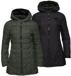 Lotto LUNGO ST MORITZ III JACKET Dámska obojstranná bunda, čierna, veľkosť