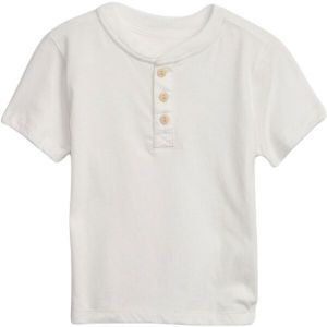 GAP V-SS HENLEY Chlapčenské tričko, biela, veľkosť