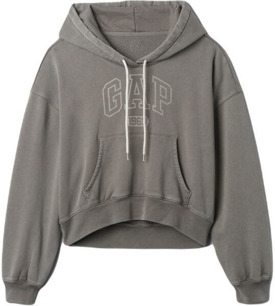 GAP CROPPED Dámska mikina, khaki, veľkosť