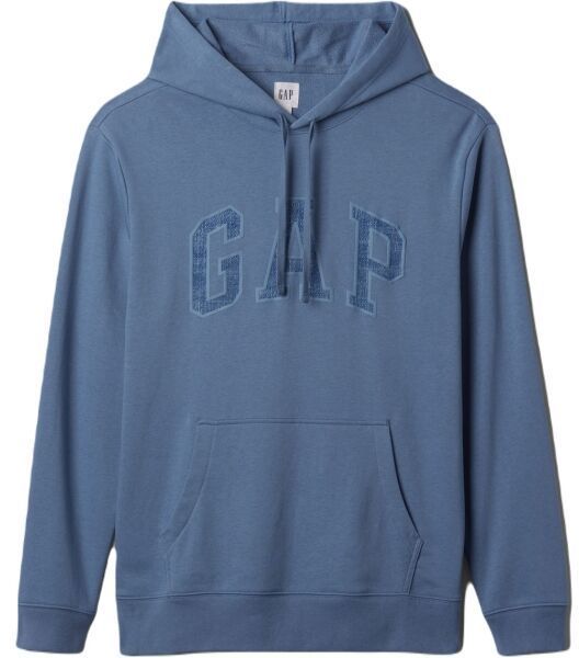 GAP V-INT HERITAGE NOVELTY LOGO Pánska mikina, modrá, veľkosť