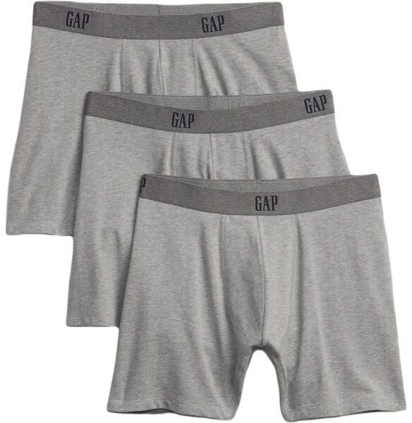 GAP V-3PK BASIC Pánske trenírky, sivá, veľkosť