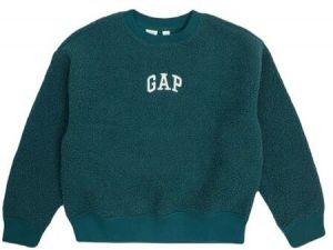 GAP V-FRCH COZY Chlapčenská mikina, tmavo zelená, veľkosť