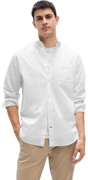 GAP STANDARD Pánska košeľa, biela, veľkosť