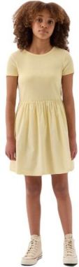 GAP SS K2W Dievčenské šaty, žltá, veľkosť
