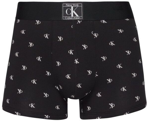 Calvin Klein EST FASHION COTTON TRUNK Pánske trenírky, čierna, veľkosť