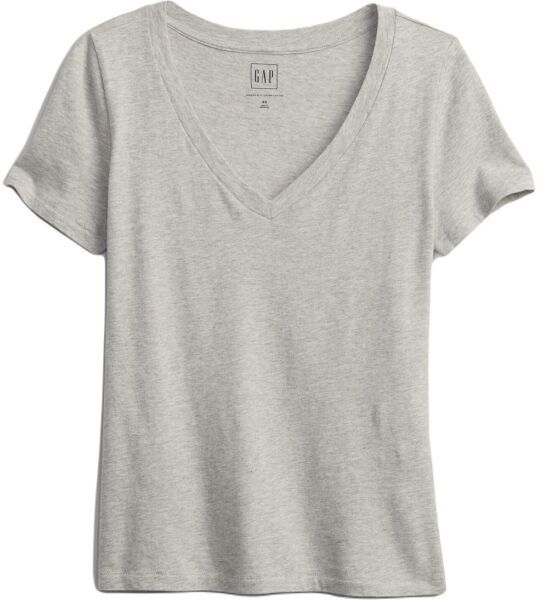 GAP ORGANIC Dámske tričko, sivá, veľkosť