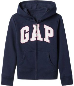 GAP LOGO FZ Dievčenská mikina, tmavo modrá, veľkosť