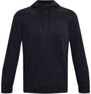 Under Armour ARMOUR FLEECE HOODIE Pánska mikina, čierna, veľkosť XXXL