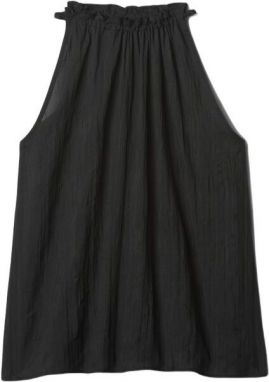GAP CRINKLE Dámsky top, čierna, veľkosť