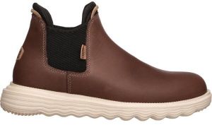HEY DUDE BRANSON BOOT CRAFT LEATHER Dámska voľnočasová obuv, hnedá, veľkosť