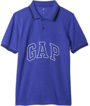 GAP FRAN LOGO POLO Detské tričko, modrá, veľkosť