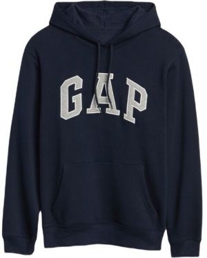 GAP V-HERITAGE LOGO Pánska mikina, tmavo modrá, veľkosť