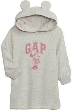 GAP BABY Dievčenské šaty, sivá, veľkosť 5Y
