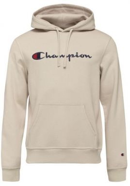 Champion SCRIPT SHOP Pánska mikina, béžová, veľkosť