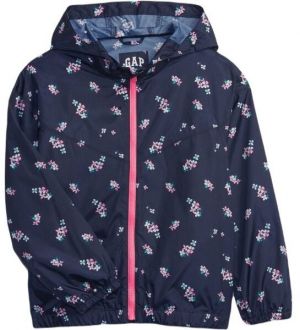 GAP V-FSH WINDBREAKER Dievčenská  bunda, tmavo modrá, veľkosť