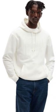 GAP SHINE LOGO Pánská mikina, bílá, veľkosť